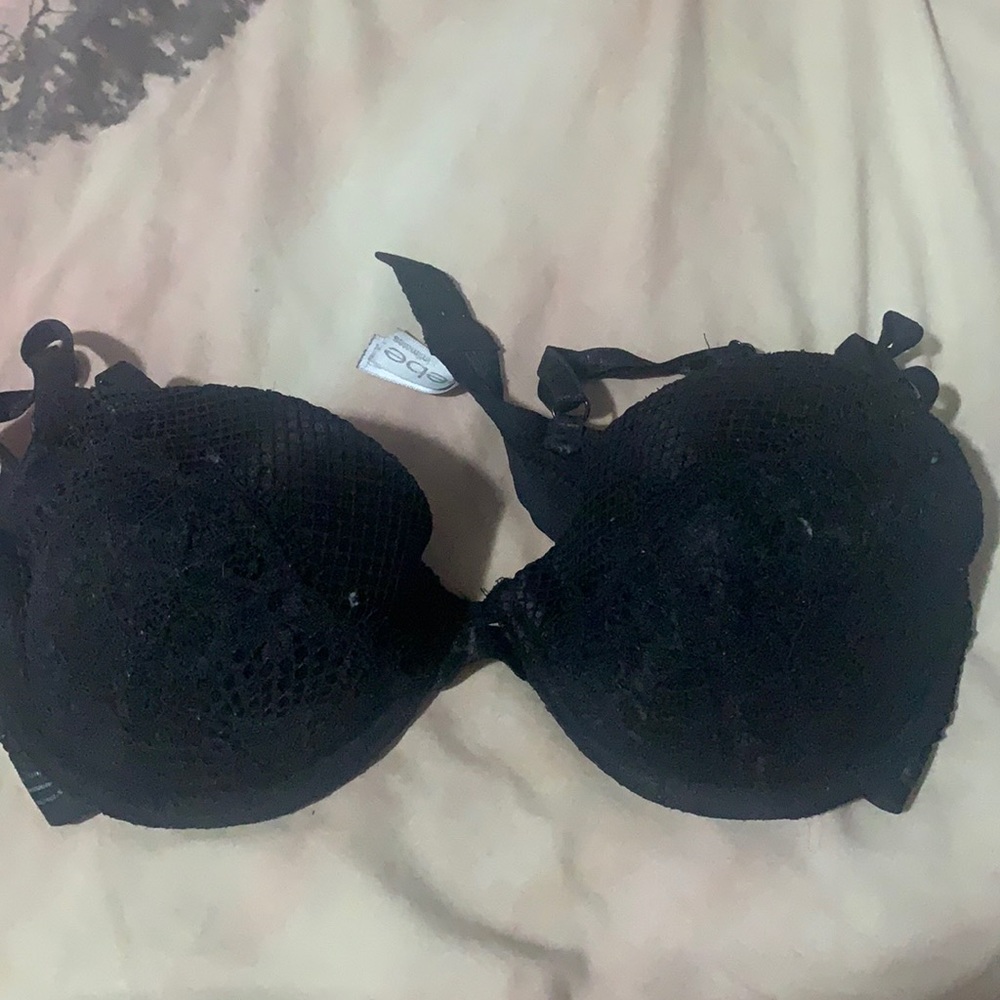Beautiful black woman bra.